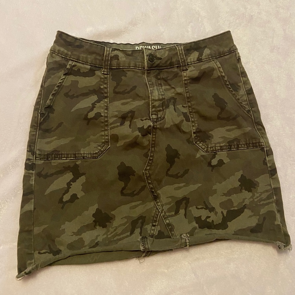 Camo skirt